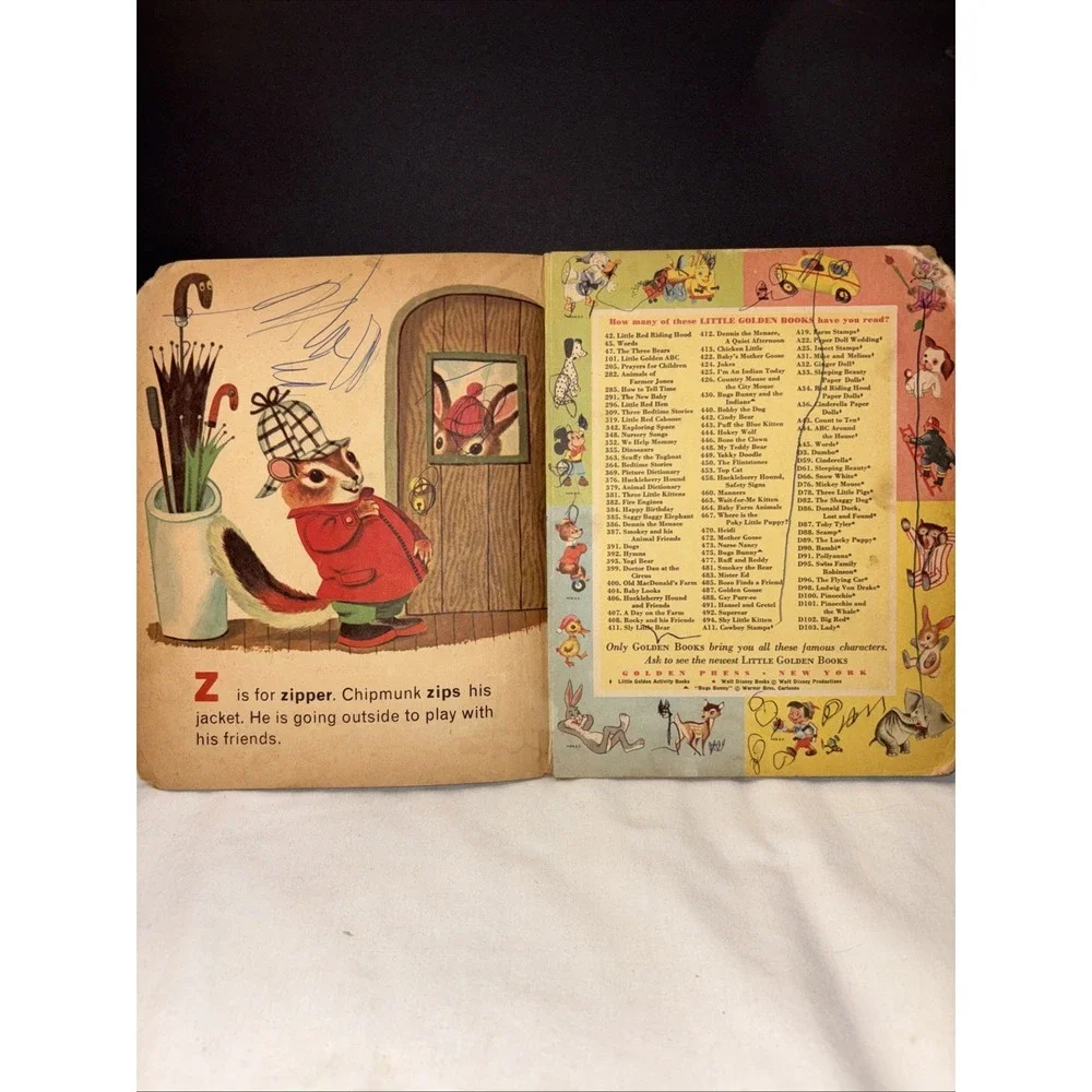 Vintage Little Golden Book Titled 